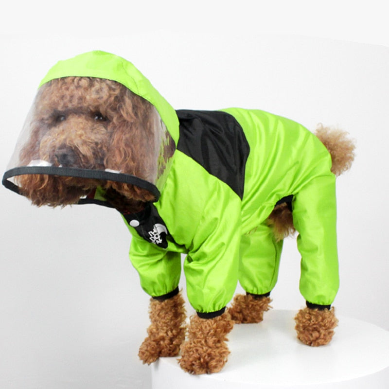 Pet Dog Jumpsuit Raincoat