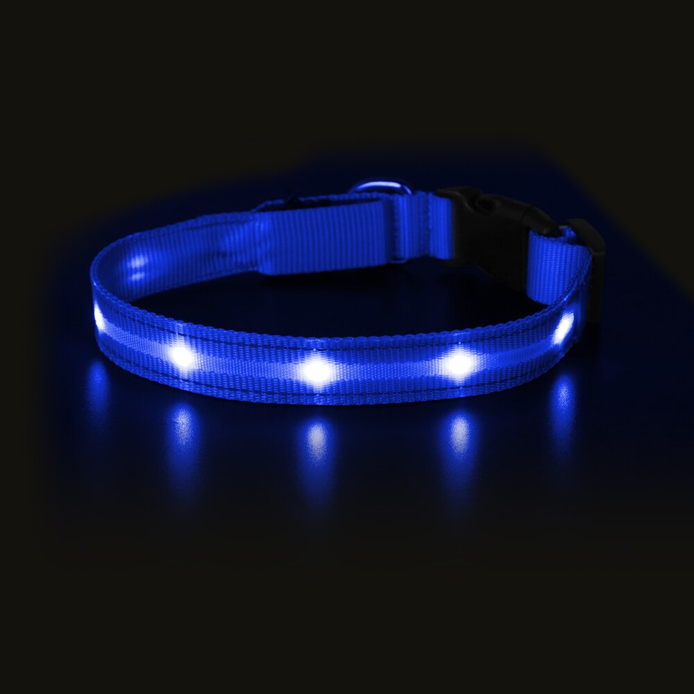 Light Up Dog Collar Waterproof USB Rechargeable