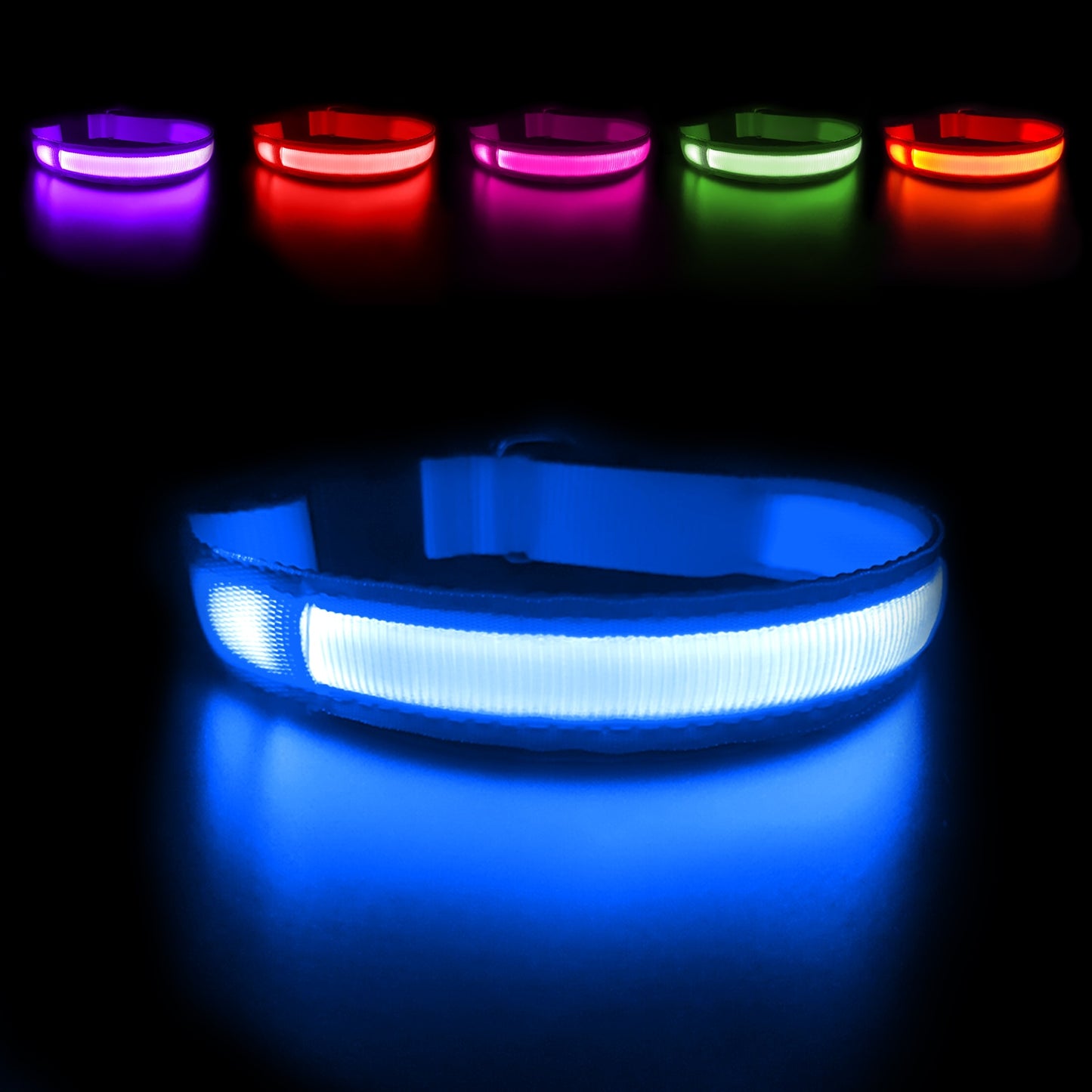 LED Dog Collar Luminous Pet Supplies Dog Collar