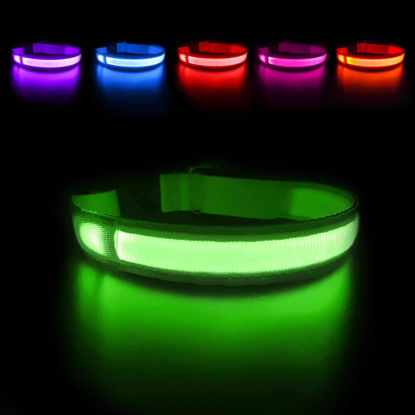 LED Dog Collar Luminous Pet Supplies Dog Collar