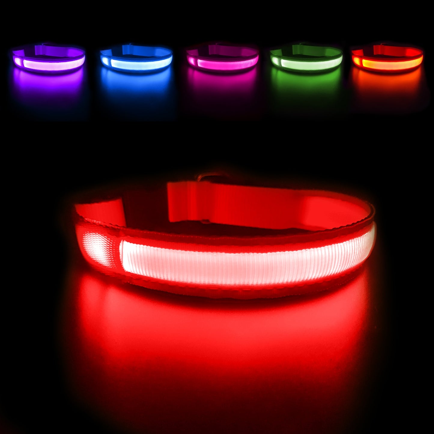 LED Dog Collar Luminous Pet Supplies Dog Collar