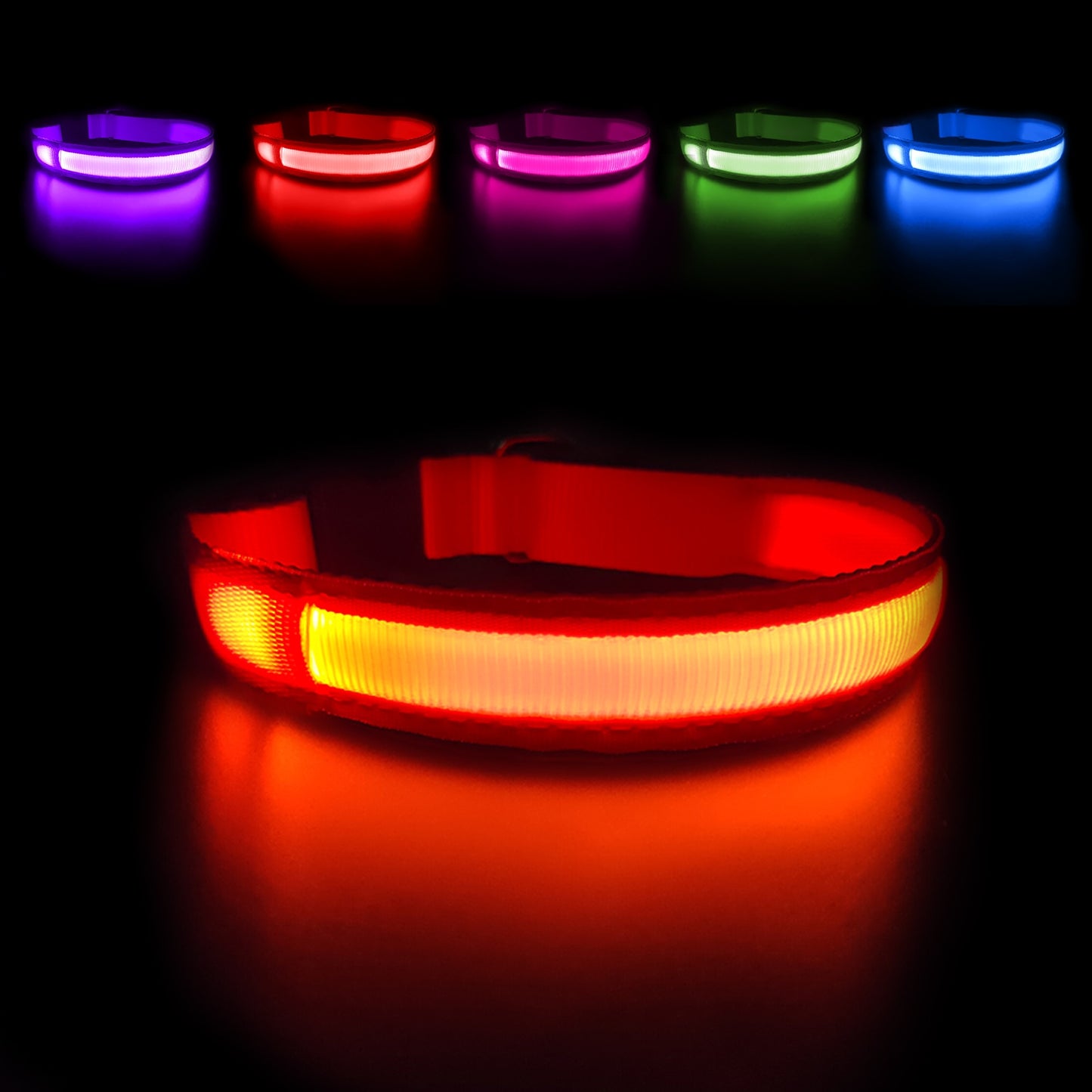 LED Dog Collar Luminous Pet Supplies Dog Collar