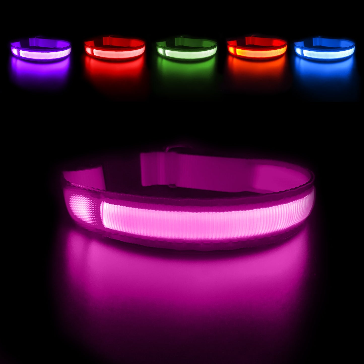 LED Dog Collar Luminous Pet Supplies Dog Collar