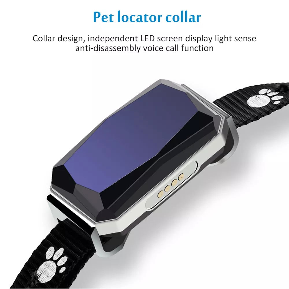 Pet Smart GPS Tracker Collar For Cat and Dog