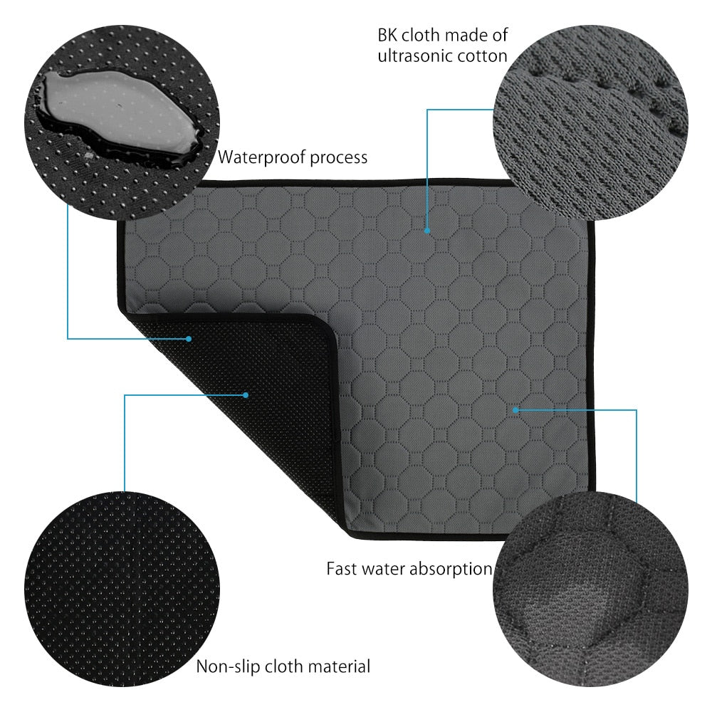 Dog Pee Pads Powerful Water Absorption Diaper Washable Puppy Training Pad  For Indoor Sofa Car Seat Pet Bed Mat Pet Accessories