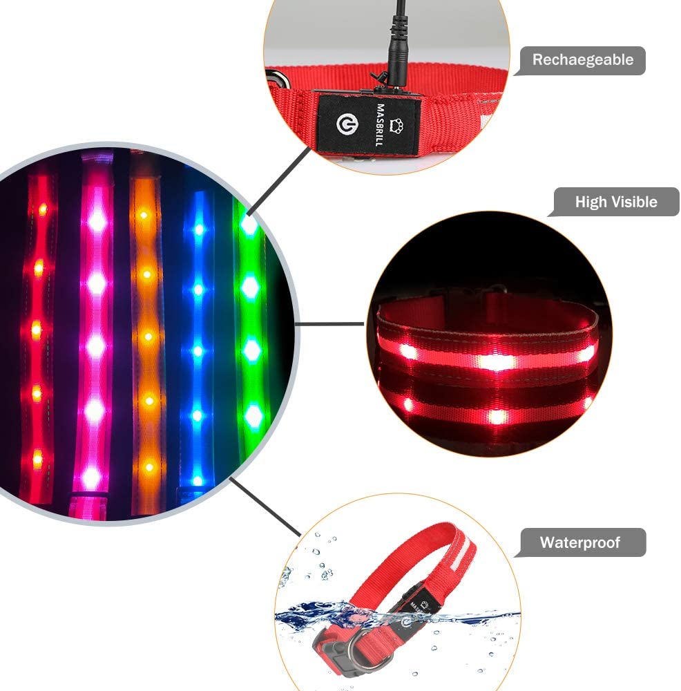 100% Waterproof Flashing Lights with USB